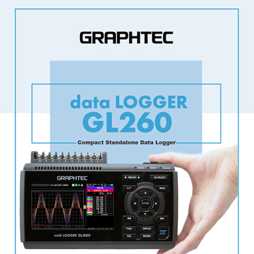TestEquity: Graphtec GL260 Midi Data Logger, 10 Channel, 8 GB, 4.3